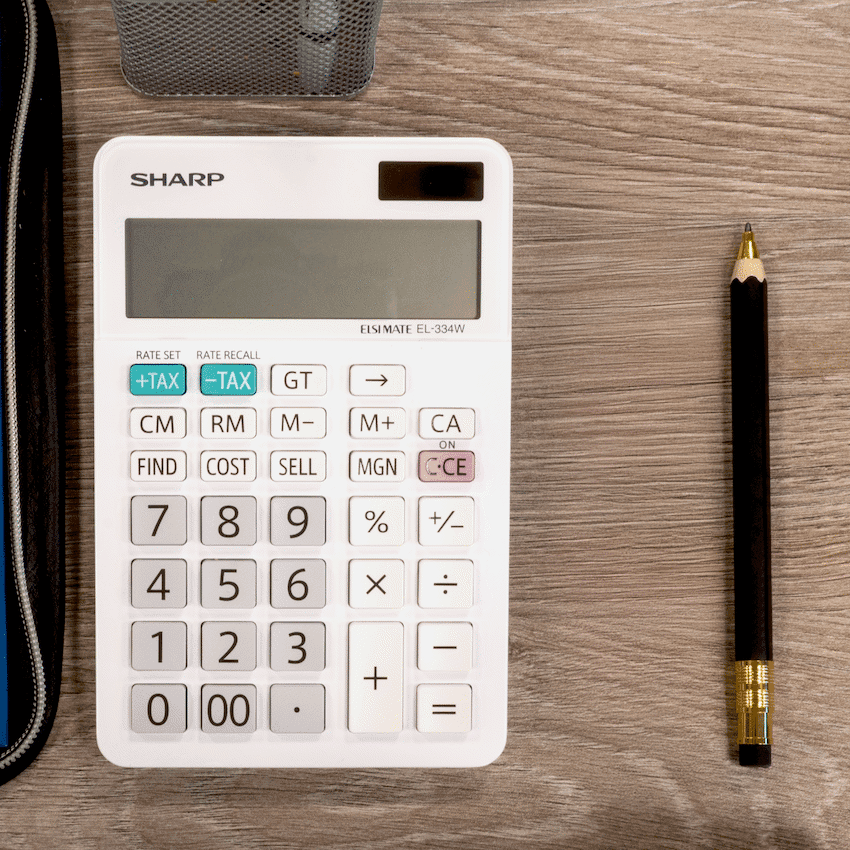 Sharp ElsiMate EL334WB - 12 Digit Desk Calculator 6