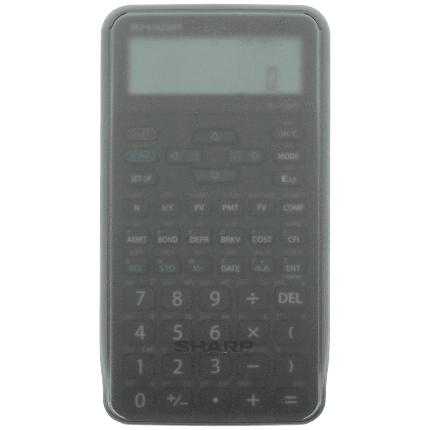 Sharp EL-738 XTB - Advanced Financial Calculator NEW DESIGN 2
