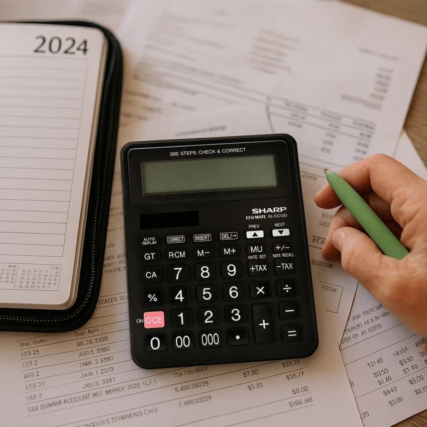 Sharp EL-CC12D Desk Calculator - CheckCorrect Tax 16