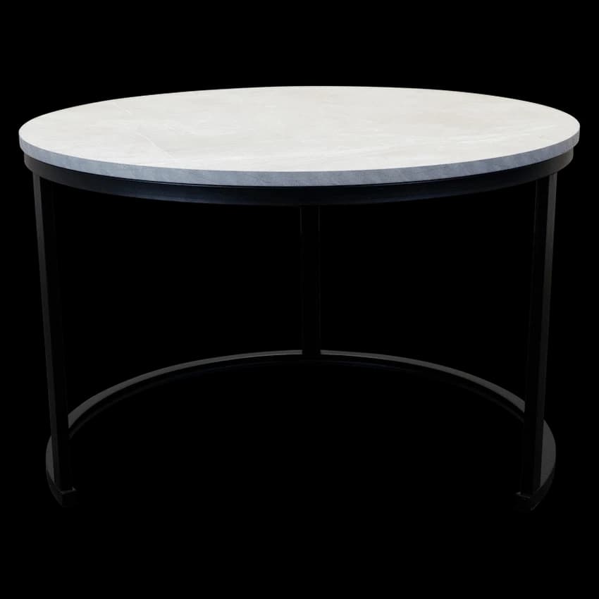 Everfurn Nile Nesting Coffee Table - Ash Grey (2 Piece) 3