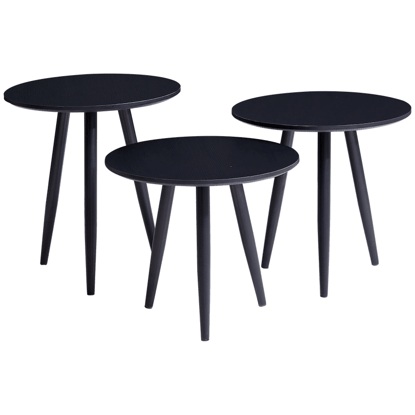 Everfurn Wooden Finish 3 - Piece Monaco Coffee Table 8