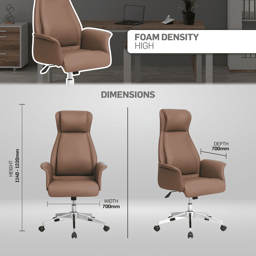 Everfurn Palmer Manager Office Chair 4