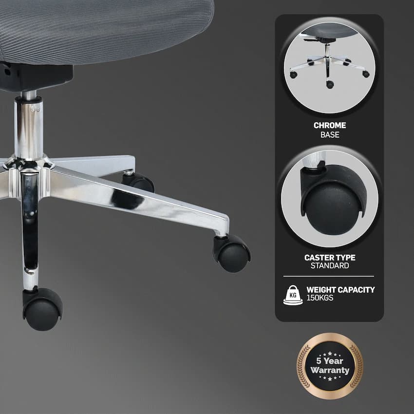 Everfurn Mercury High Back Office Chair 10