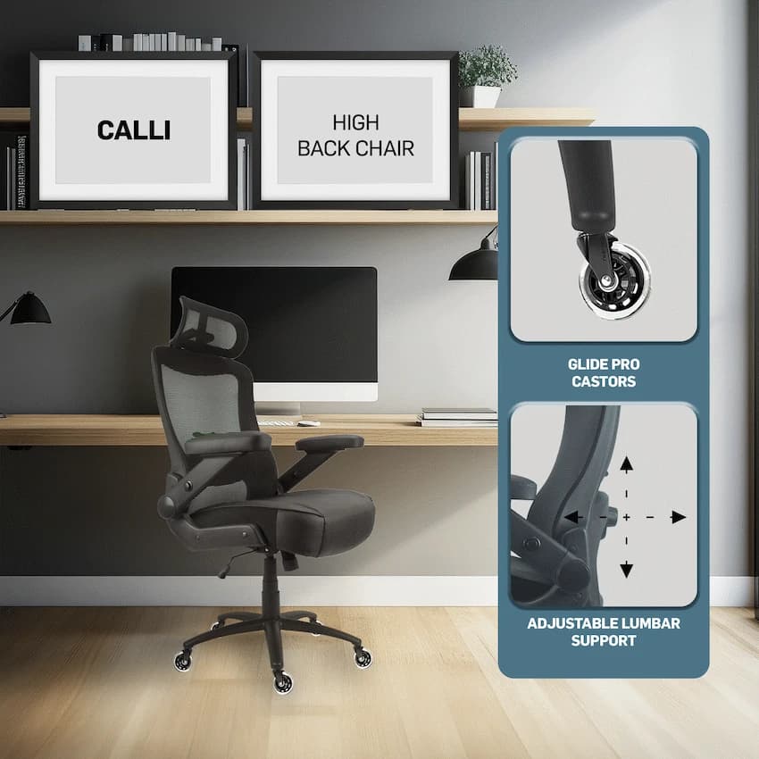 Everfurn Calli High Back Chair 3