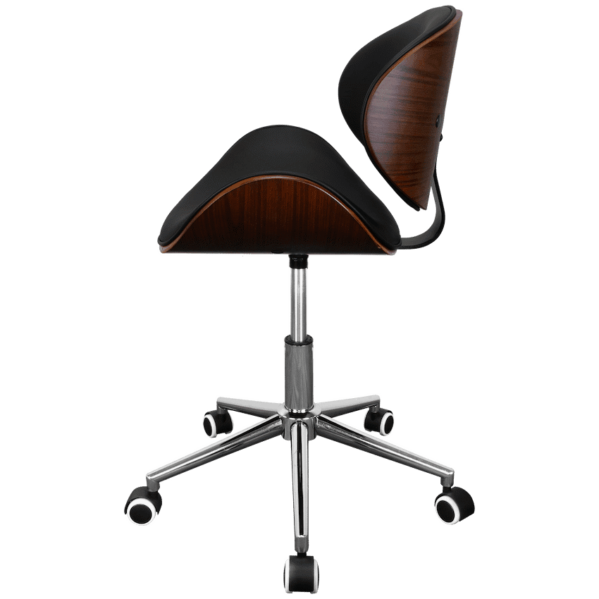 Amos Mid Back Office Chair - Black 9