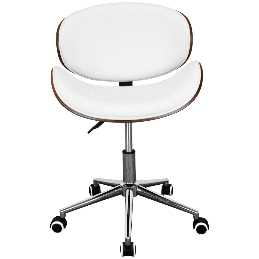Amos Mid Back Office Chair - White 1