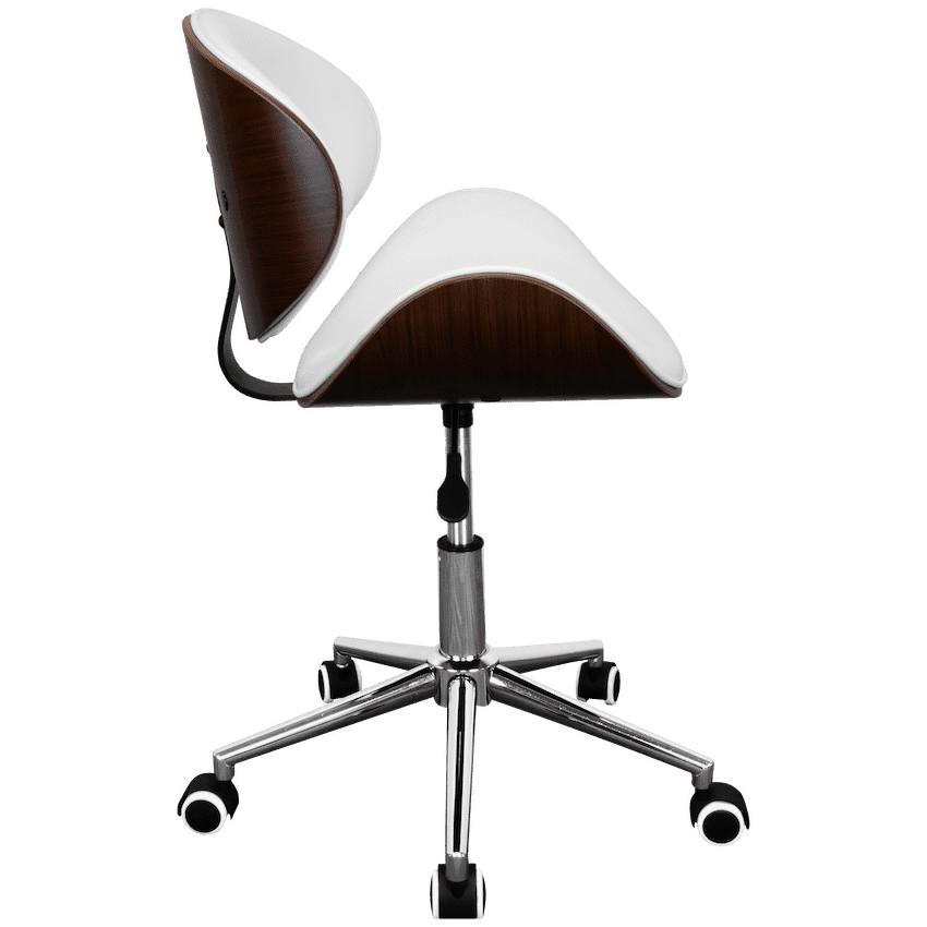 Amos Mid Back Office Chair - White 17