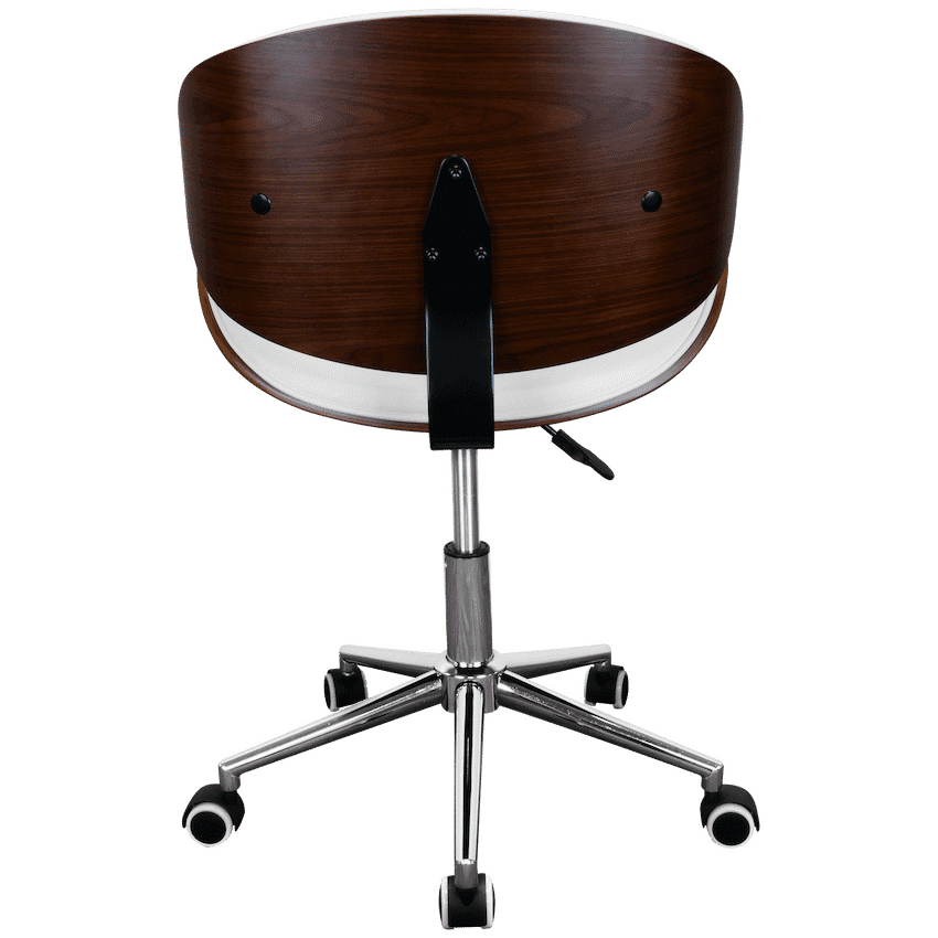 Amos Mid Back Office Chair - White 18