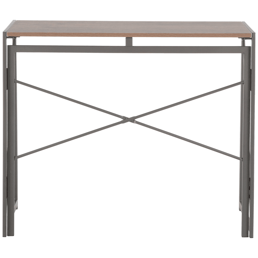 Everfurn SkyBright Folding Desk, No Assembly Required, Office Desk 2