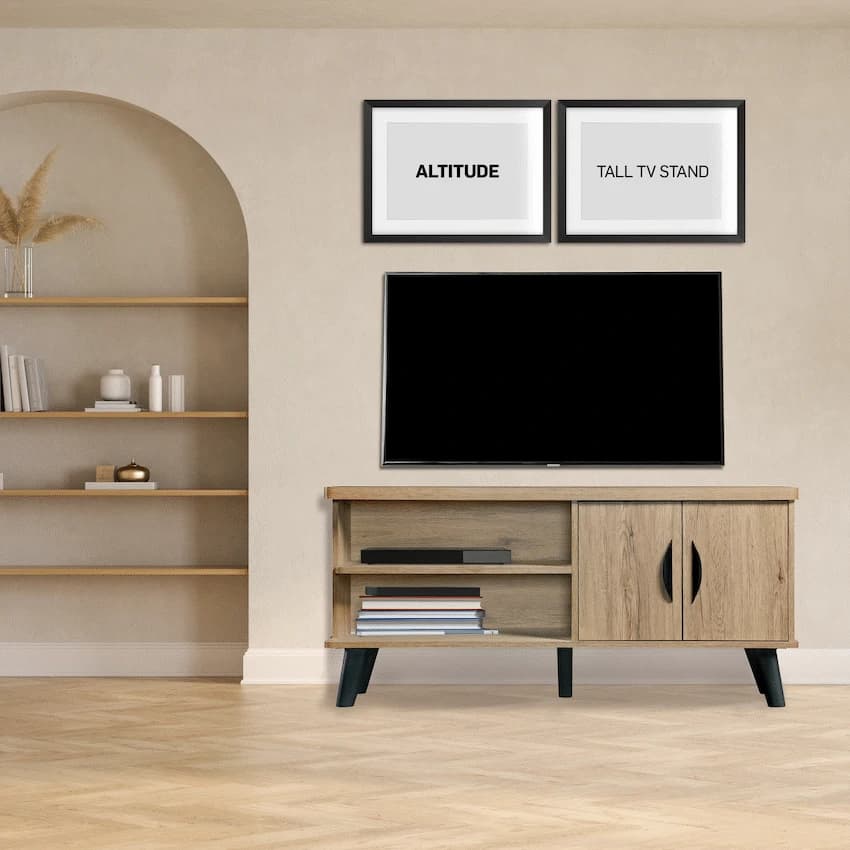 Everfurn Altitude Tall TV Stand 3