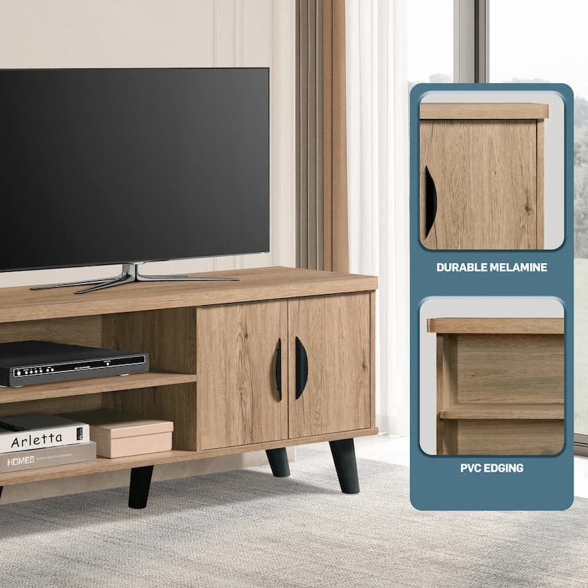 Everfurn Altitude Tall TV Stand 5