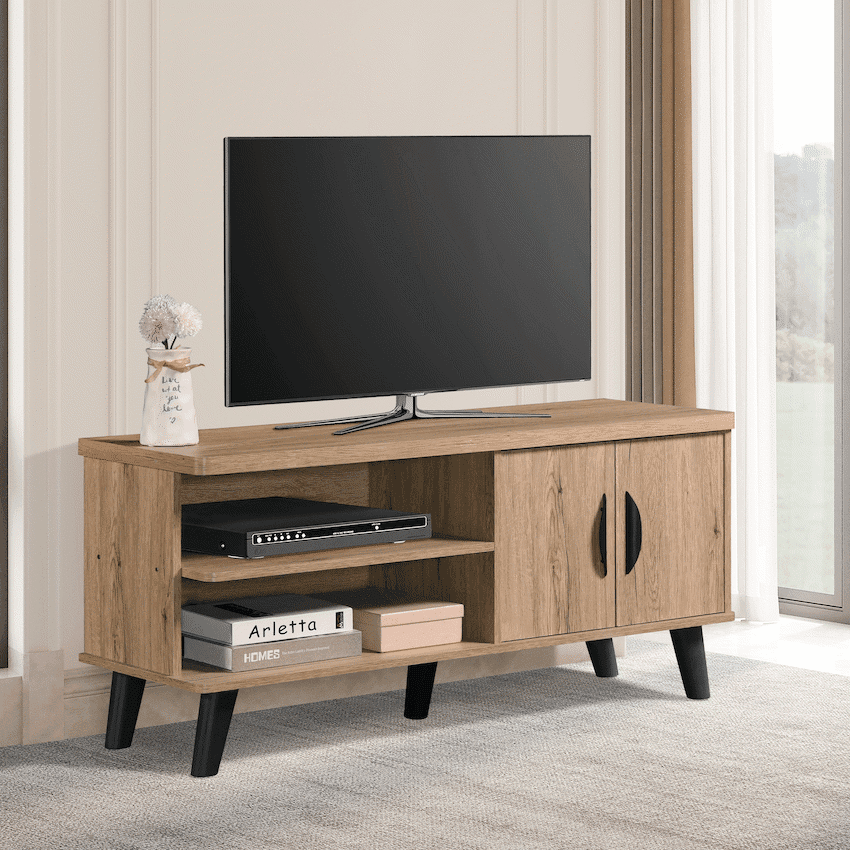 Everfurn Altitude Tall TV Stand 8
