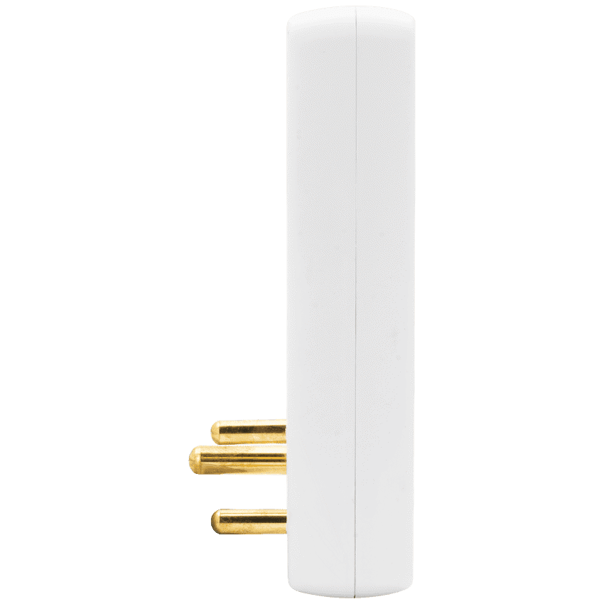 Ellies 4-Way Medium Surge Adaptor with Schuko - White 7