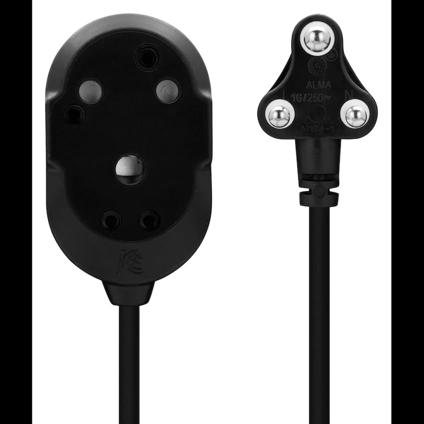 Ellies Back to Back Heavy Duty Extension Lead - 3m 10