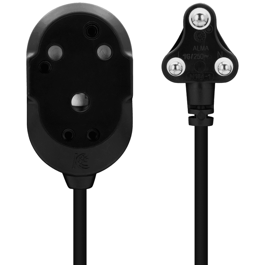 Ellies Back to Back Heavy Duty Extension Lead - 3m 8