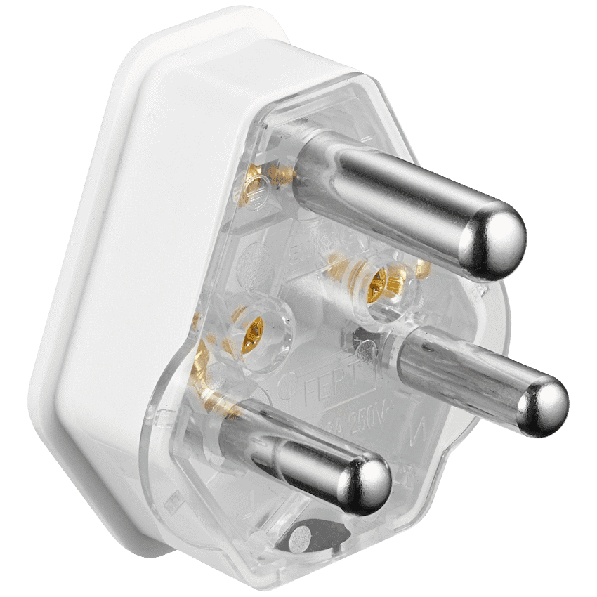 Ellies 16a Screw-on Plug Top - White 6