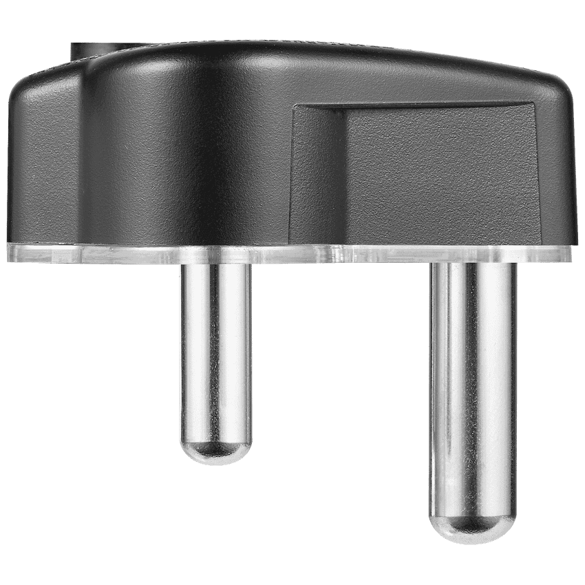 Ellies 16a Heavy-Duty Rubber Screw-on Plug Top - Black 5
