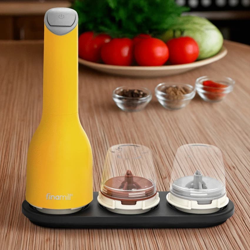 FinaMill Battery-Operated Grinder - Canary 9