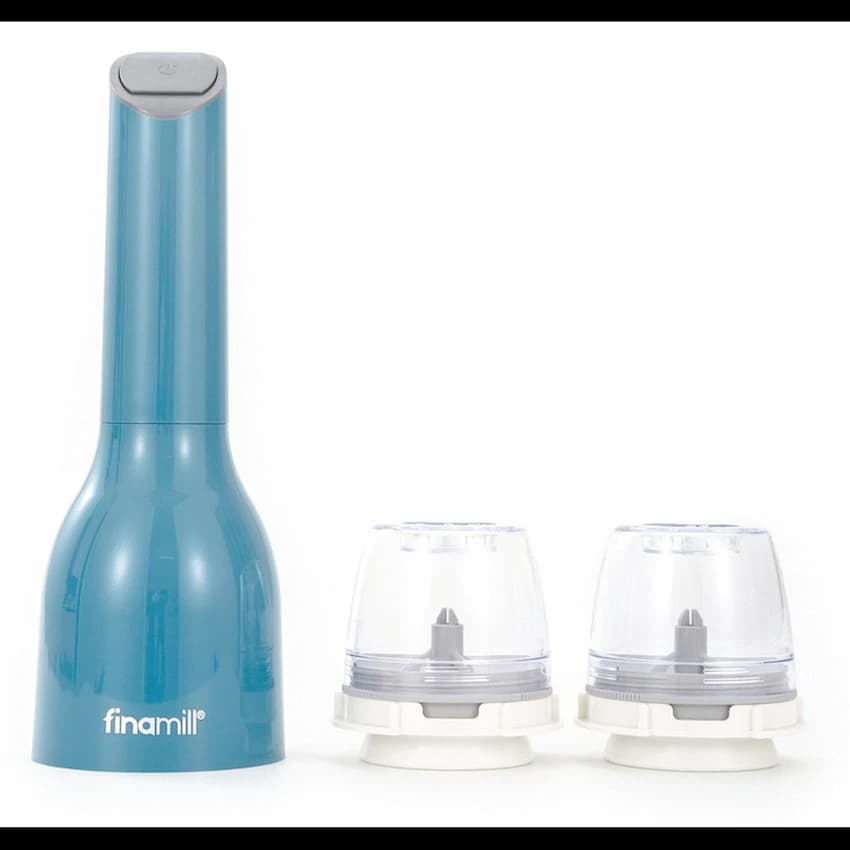 Finamill Battery Operated Grinder - Ocean Blue 3
