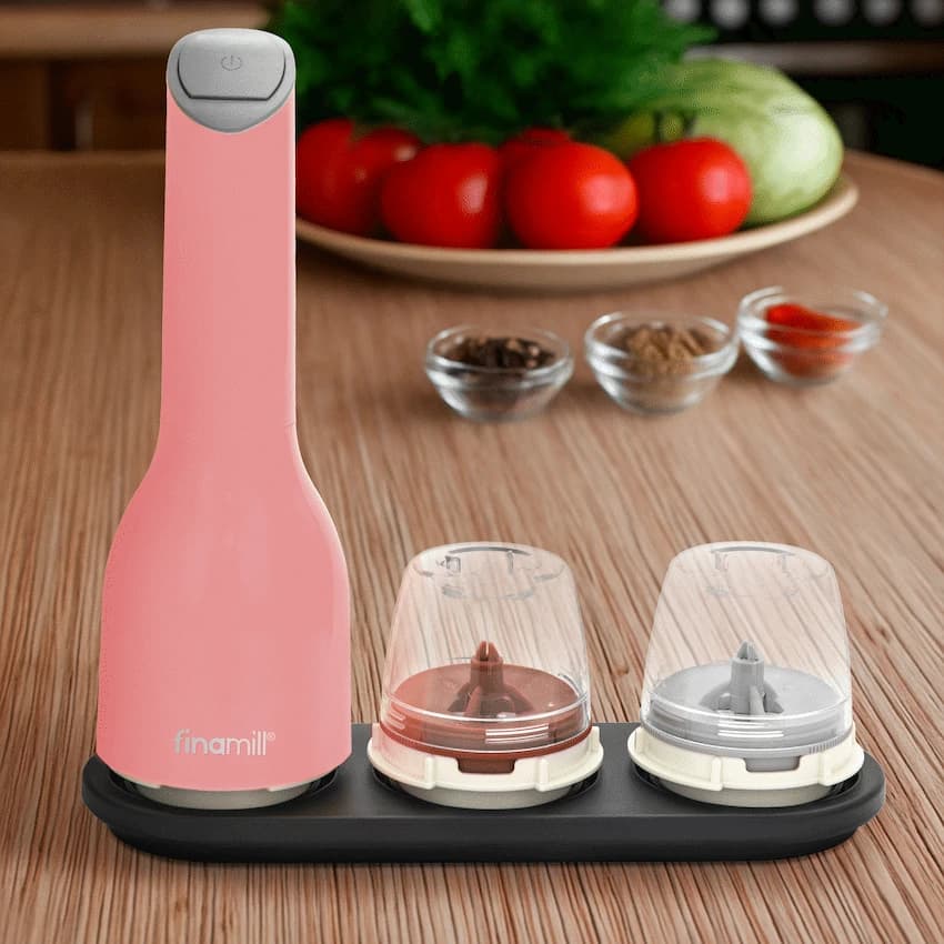 Finamill Battery-Operated Grinder - Pink 9