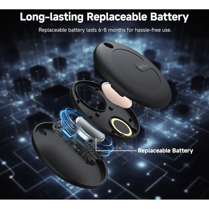 MiTag Android Tag with Keyring - 4 Pack 6