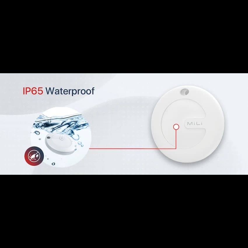 MiTag Apple-Compatible Tag with Leather Keychain Accessory - 1 Pack 16