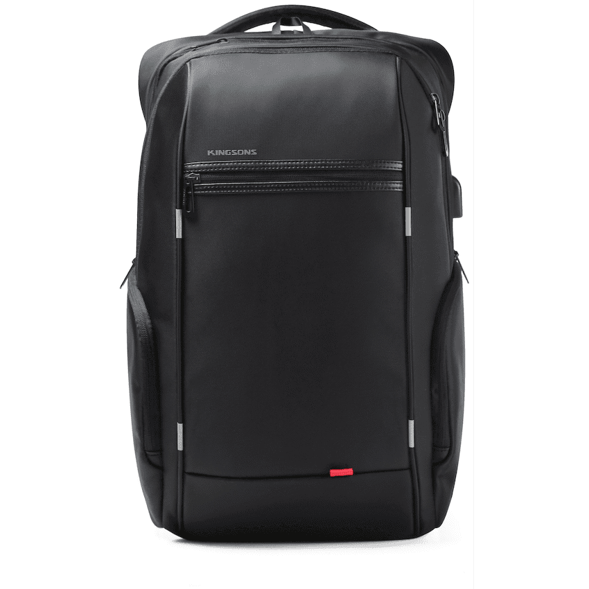 Kingsons Smart Series 17" Laptop Backpack - Black 1