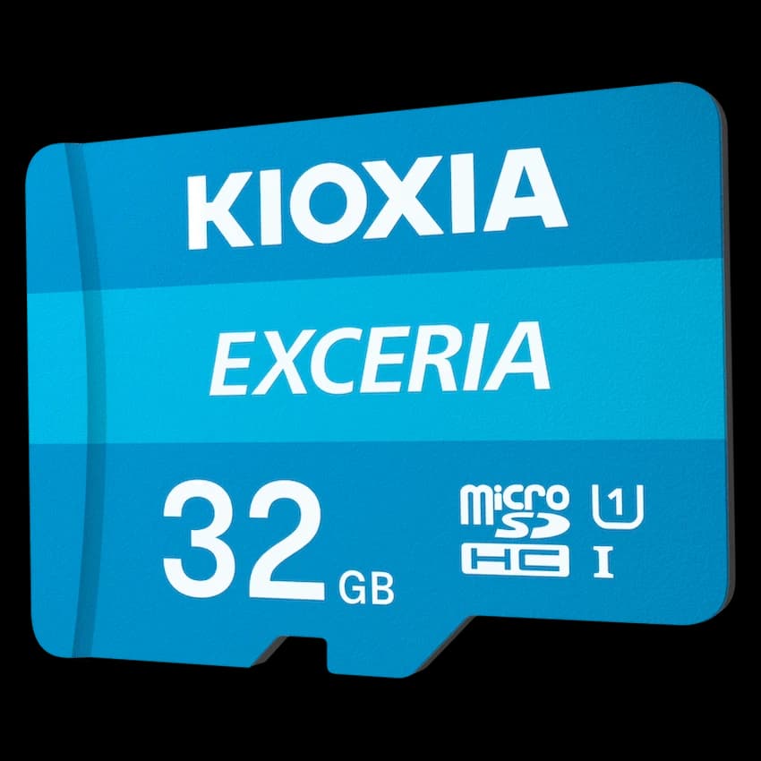 Kioxia 32GB Micro SDHC- UHS-1 Read 100MBs CL10 2
