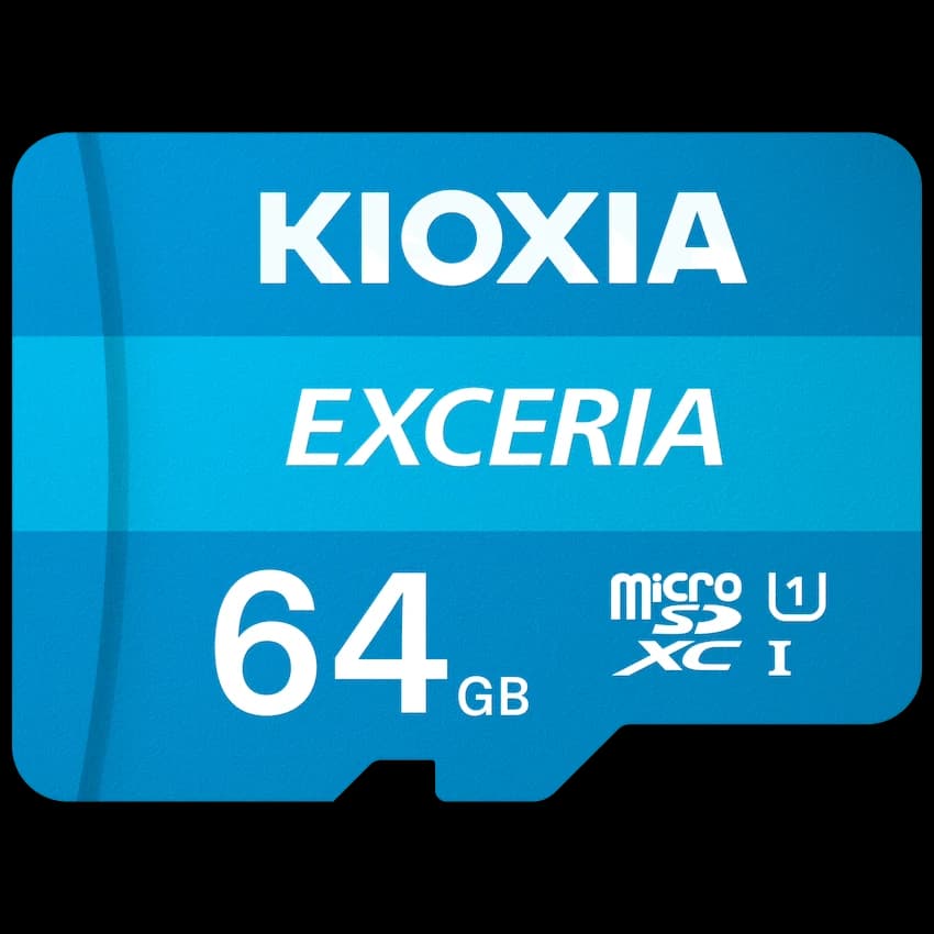 Kioxia 64gb Micro SDHC - UHS-1 Read 100MB/s CL10 3