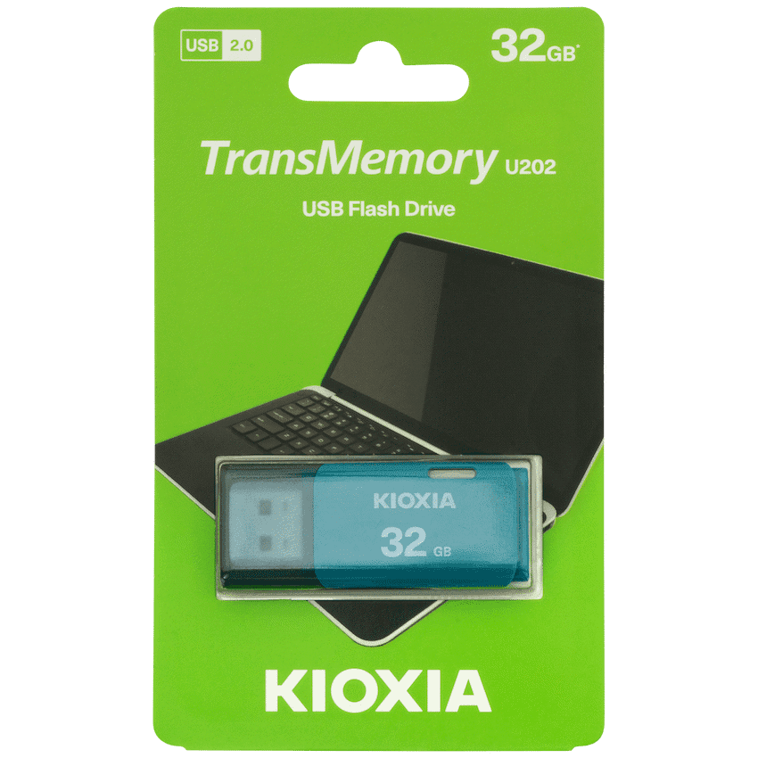 Kioxia 32gb USB 2.0 - Aqua 1