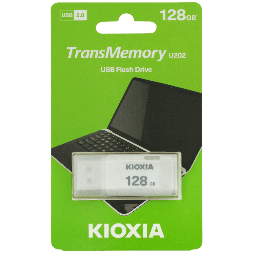 Kioxia 128GB USB 2.0-White 1