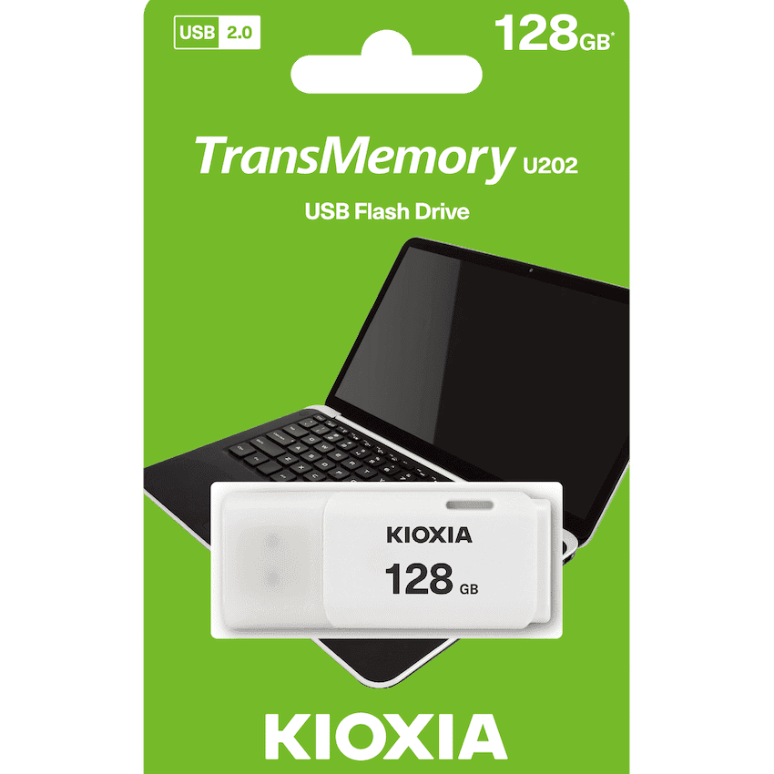 Kioxia 128GB USB 2.0-White 2