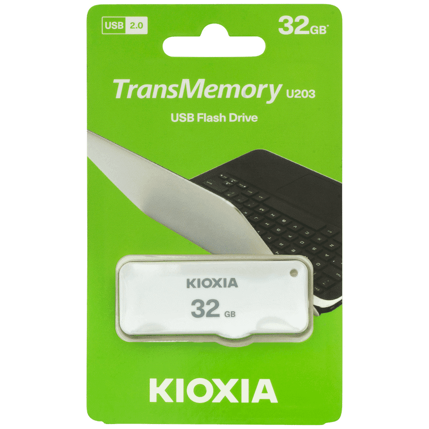Kioxia U203W- 32GB USB 2.0 Yamabiko Slider Type 5