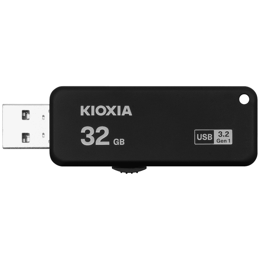 Kioxia U365 - 32gb USB 3.2 Yamabiko Slider Type 8