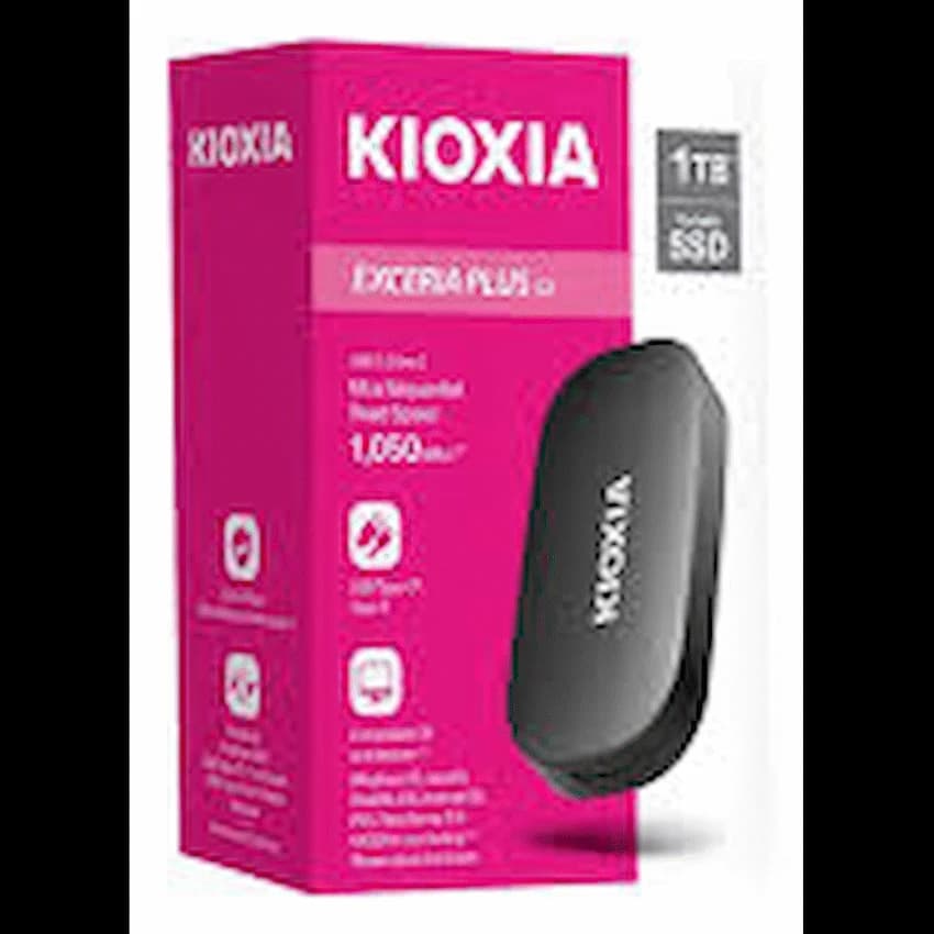 Kioxia Exceria Plus G2 Portable SSD Series, USB 3.2 Gen2 1000gb 1