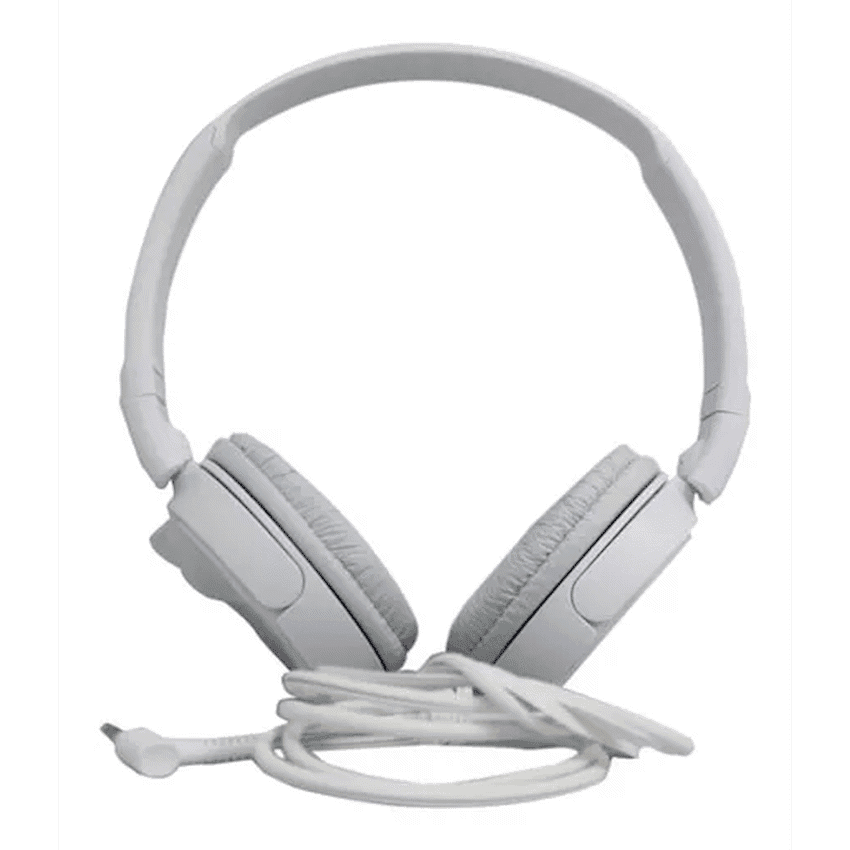 Sony MDR-ZX110 Foldable On-Ear Headphones - White 2