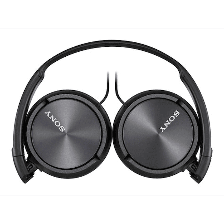 Sony MDR-ZX310AP (Black) Folding Aux Headphones with Mic 2