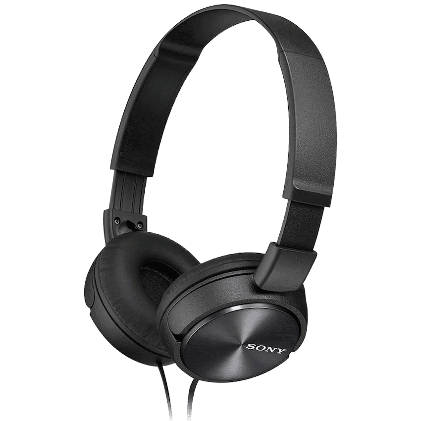 Sony MDR-ZX310AP (Black) Folding Aux Headphones with Mic 3