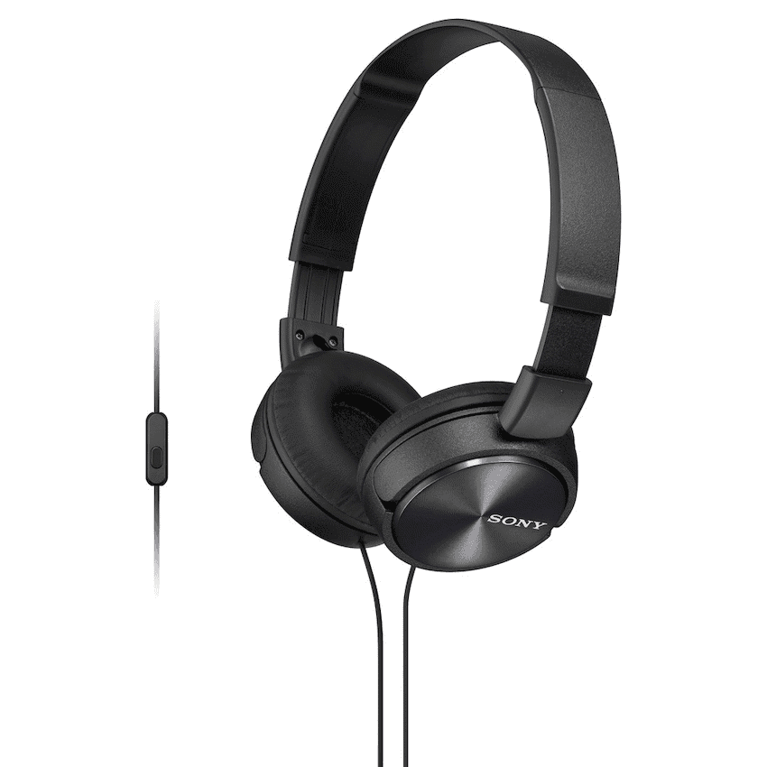 Sony MDR-ZX310AP (Black) Folding Aux Headphones with Mic 10