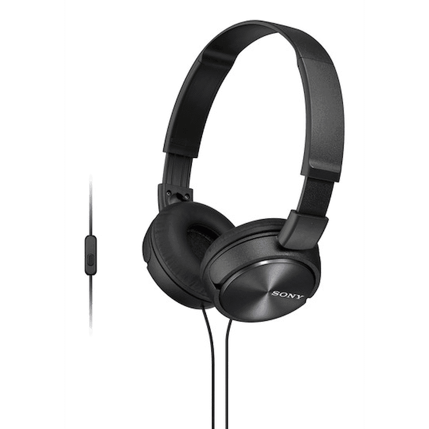 Sony MDR-ZX310AP (Black) Folding Aux Headphones with Mic 11