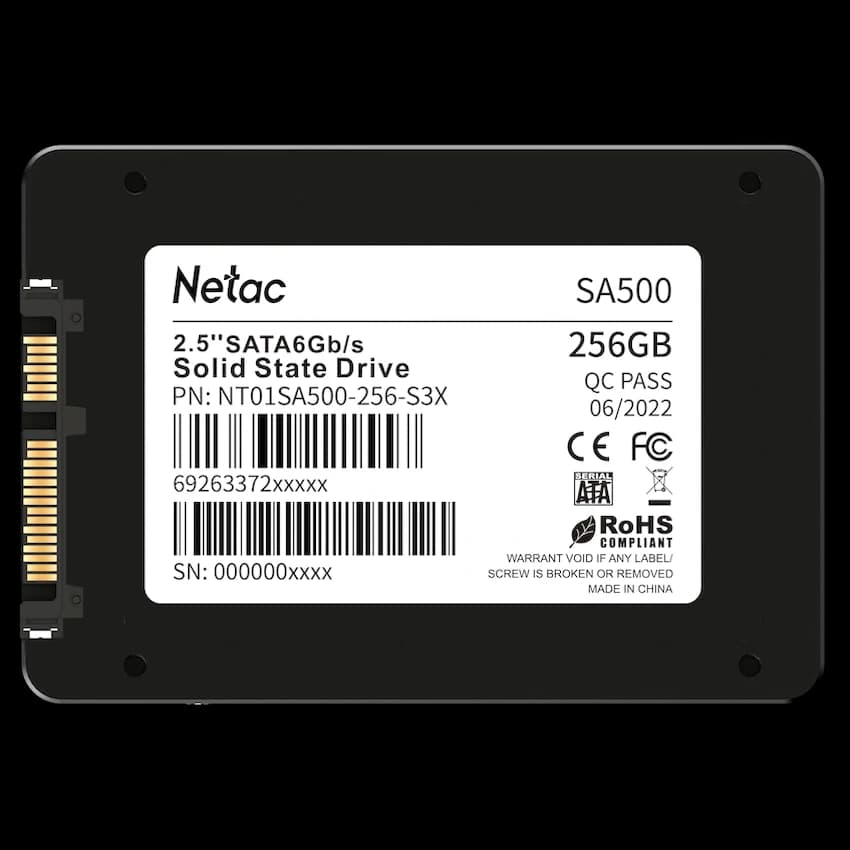 Netac 256gb Internal SATA SSD 2