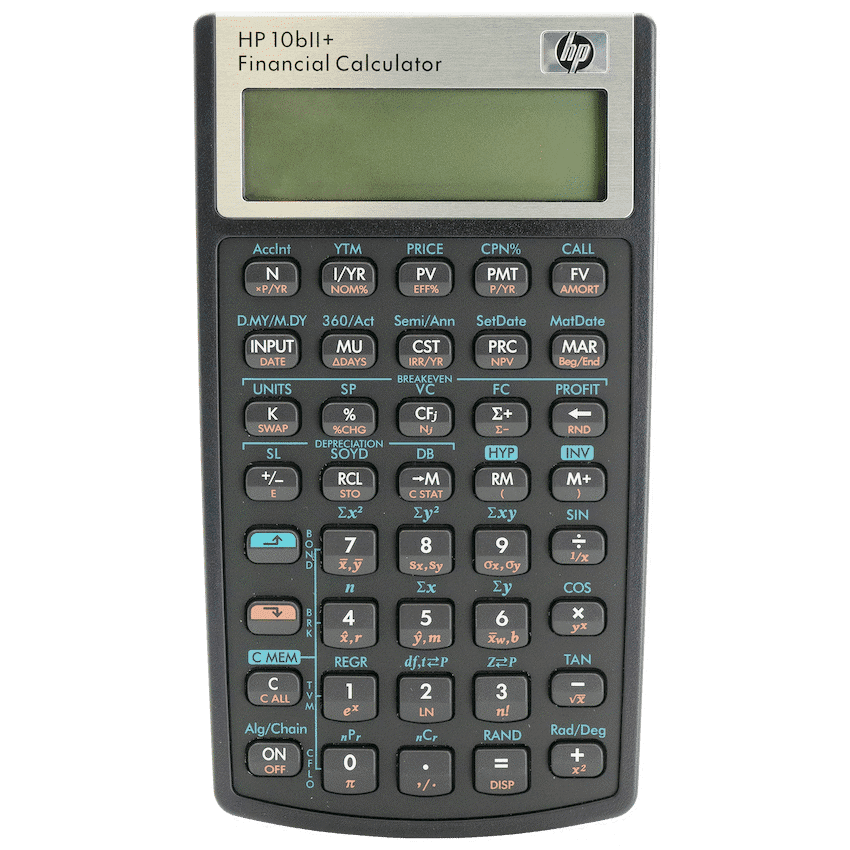 HP 10Bii+ - Business Calculator (Algebraic) - Non-Programmable 1