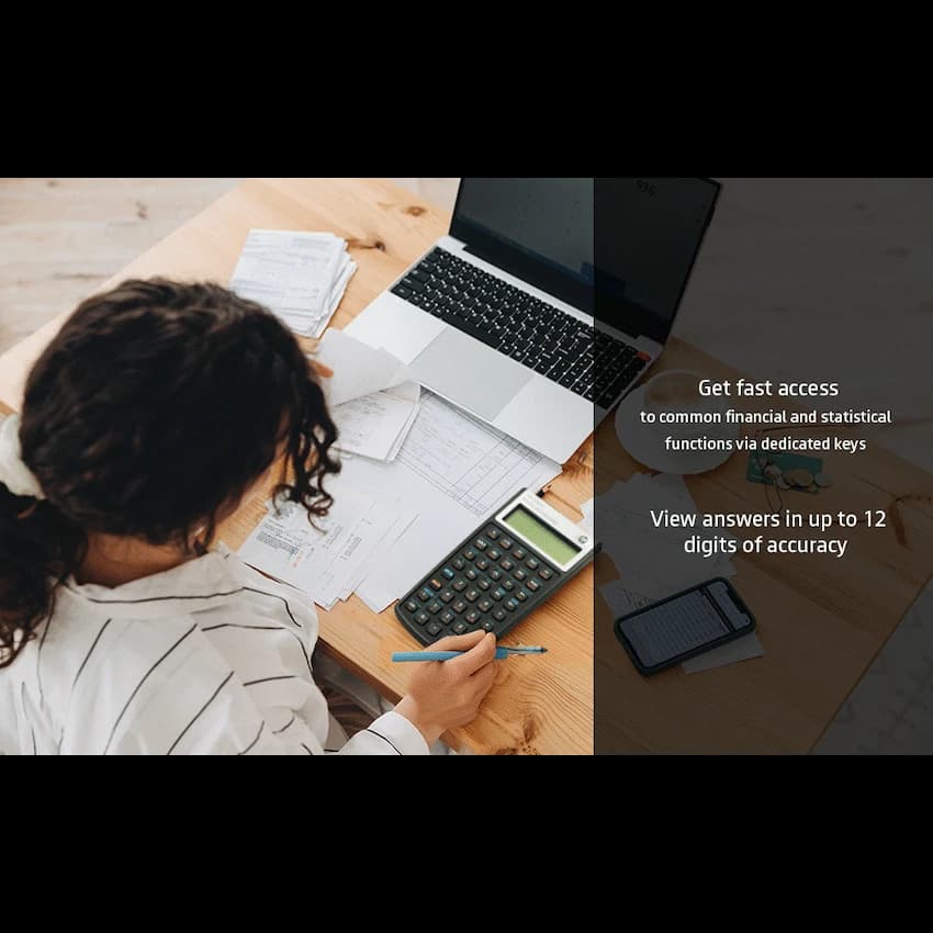 HP 10Bii+ - Business Calculator (Algebraic) - Non-Programmable 9