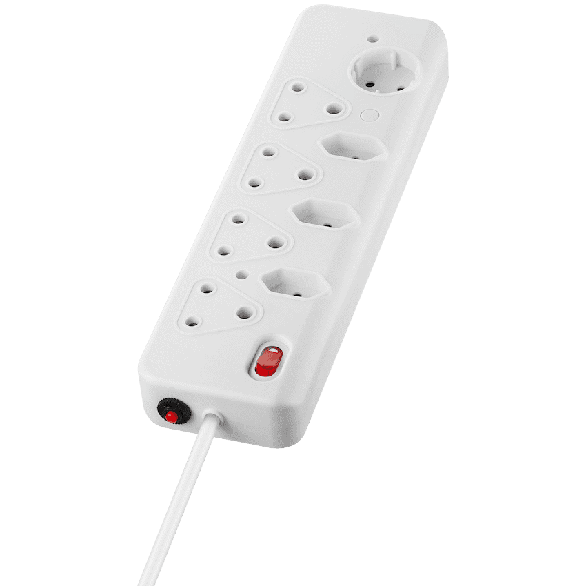 Nexon 8-Way High Surge Multiplug 0.5m 5