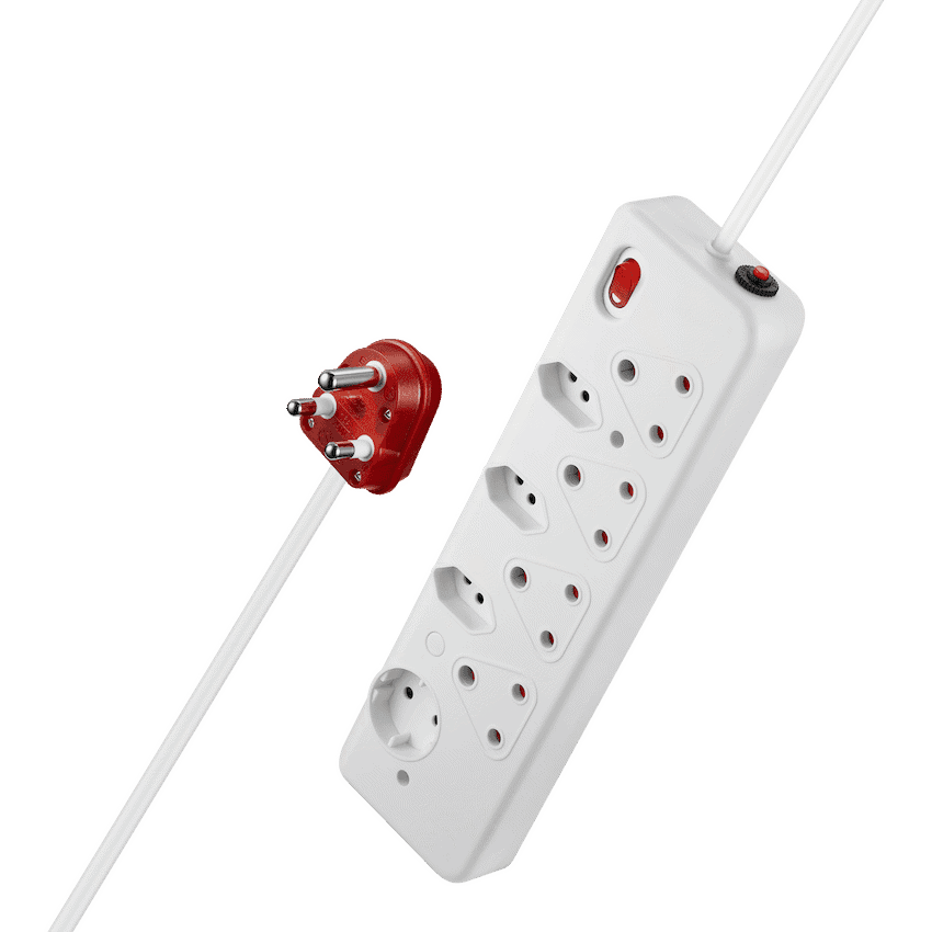 Nexon 8-Way High Surge Multiplug 0.5m 6