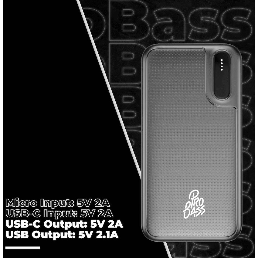 Pro Bass ChargeMax Series 20000mAh Power Bank 4
