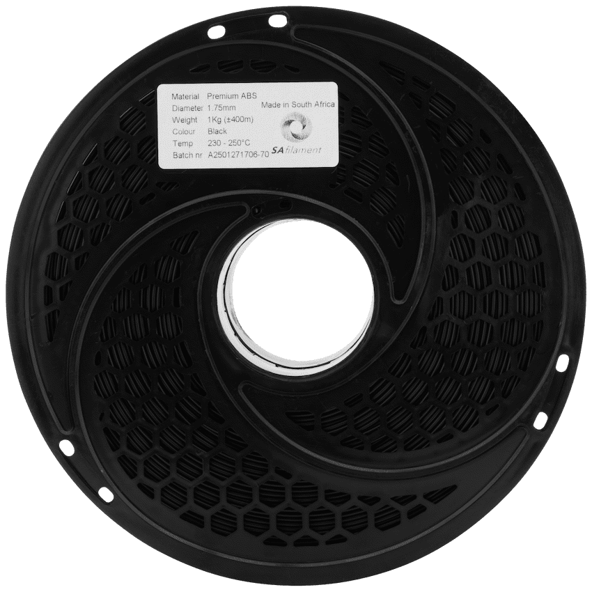 SA Filament ABS Premium Filament 1kg - Black 8