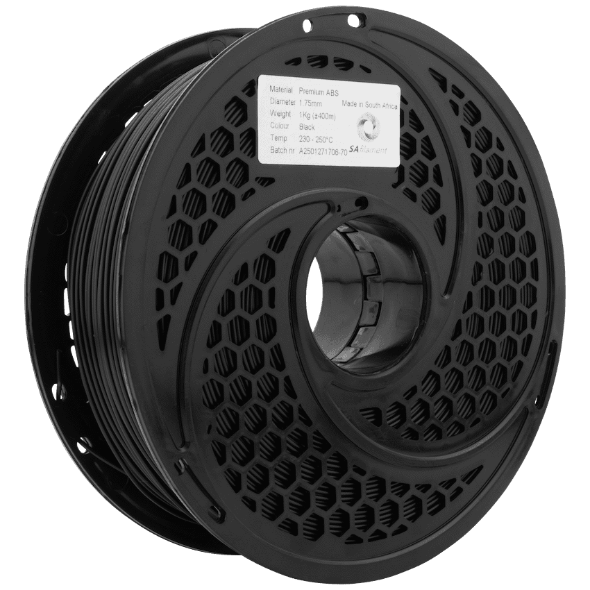 SA Filament ABS Premium Filament 1kg - Black 9