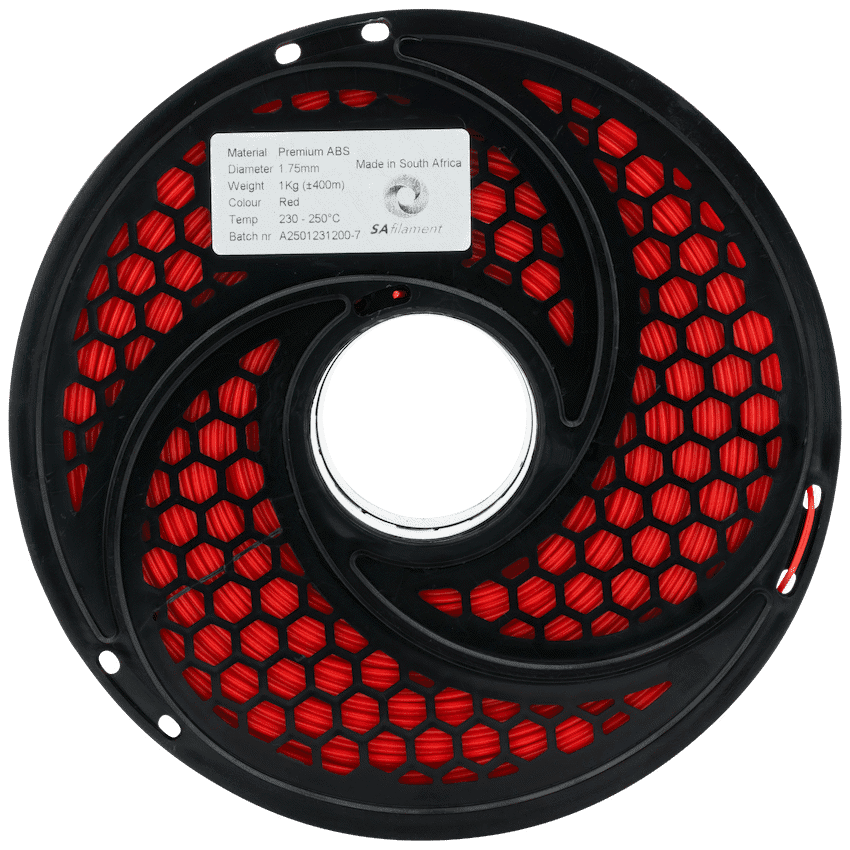 SA Filament ABS Premium Filament 1kg - Red 8