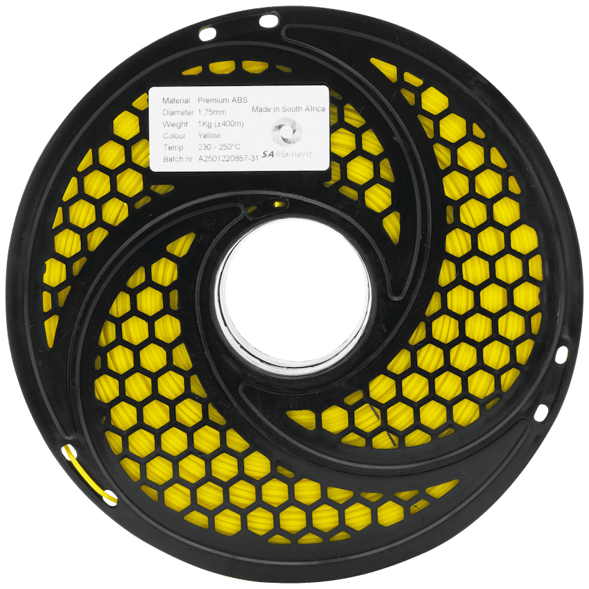 SA Filament ABS Premium Filament 1kg - Yellow 7